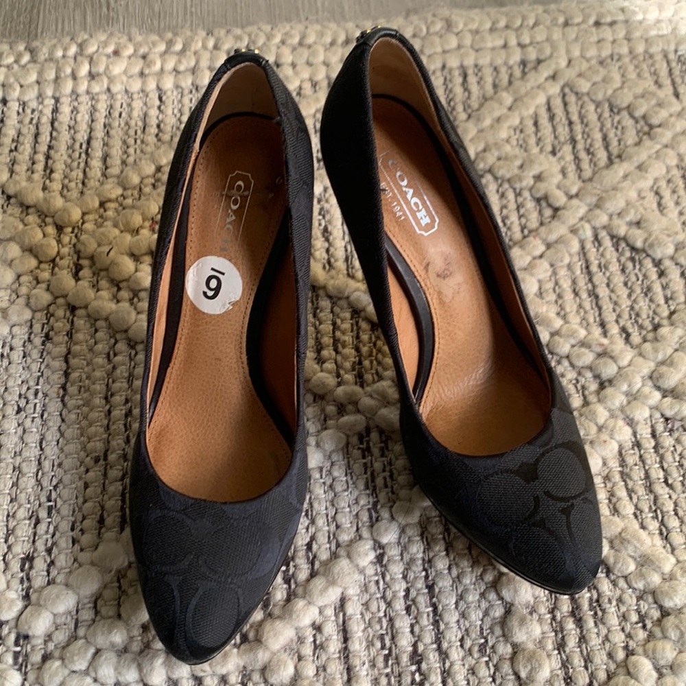 Coach heel sz6